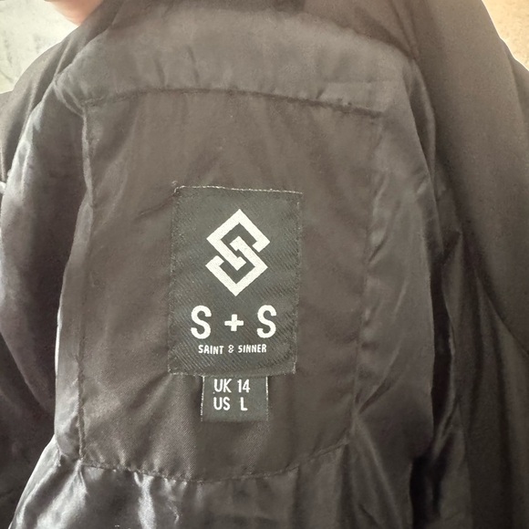 Saints and Sinners Puffer Coat With faux fur trimmed hood - Picture 6 of 7